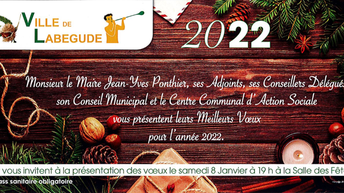 La municipalité vous souhaite de bonnes fêtes de fin d'année