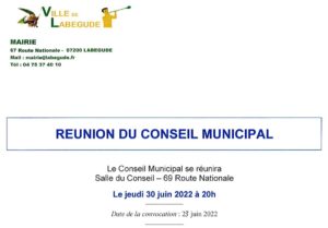 Conseil Municipal @ Salle du Conseil