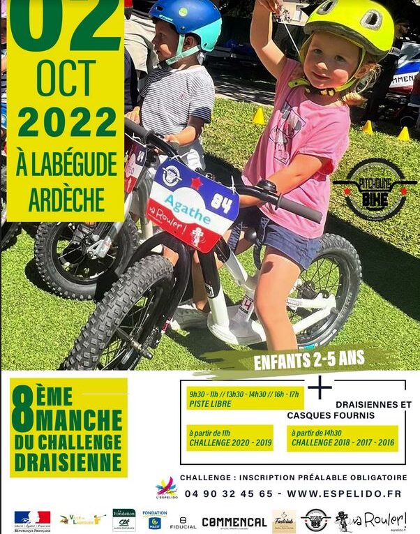 Challenge Draisiennes et Vélos enfants – Site officiel de LABEGUDE