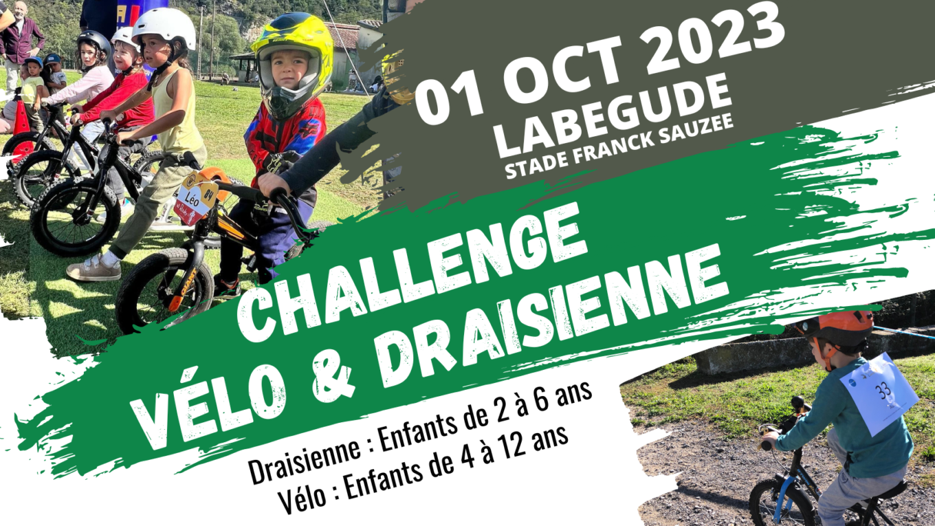 Challenge Draisiennes et Vélos enfants – Site officiel de LABEGUDE