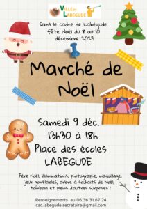 Labégude fête Noël - Marché de Noël