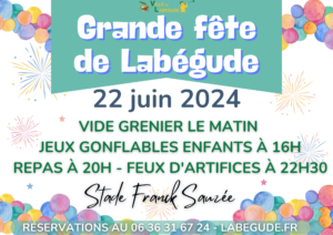 Feux d'artifices - Grande Fête Labégude @ Stade Franck Sauzée