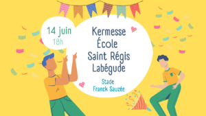 Kermesse Ecole St Regis @ Stade Franck Sauzée